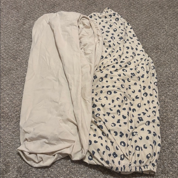 Cloud Island Leopard Print Crib and Security Blanket Set - Picture 3 of 4